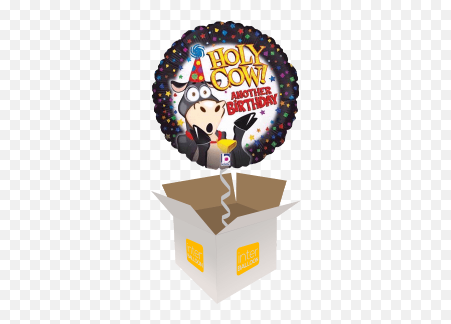 Leeds Helium Balloon Delivery In A Box 3 Happy Birthday Png Emoji
