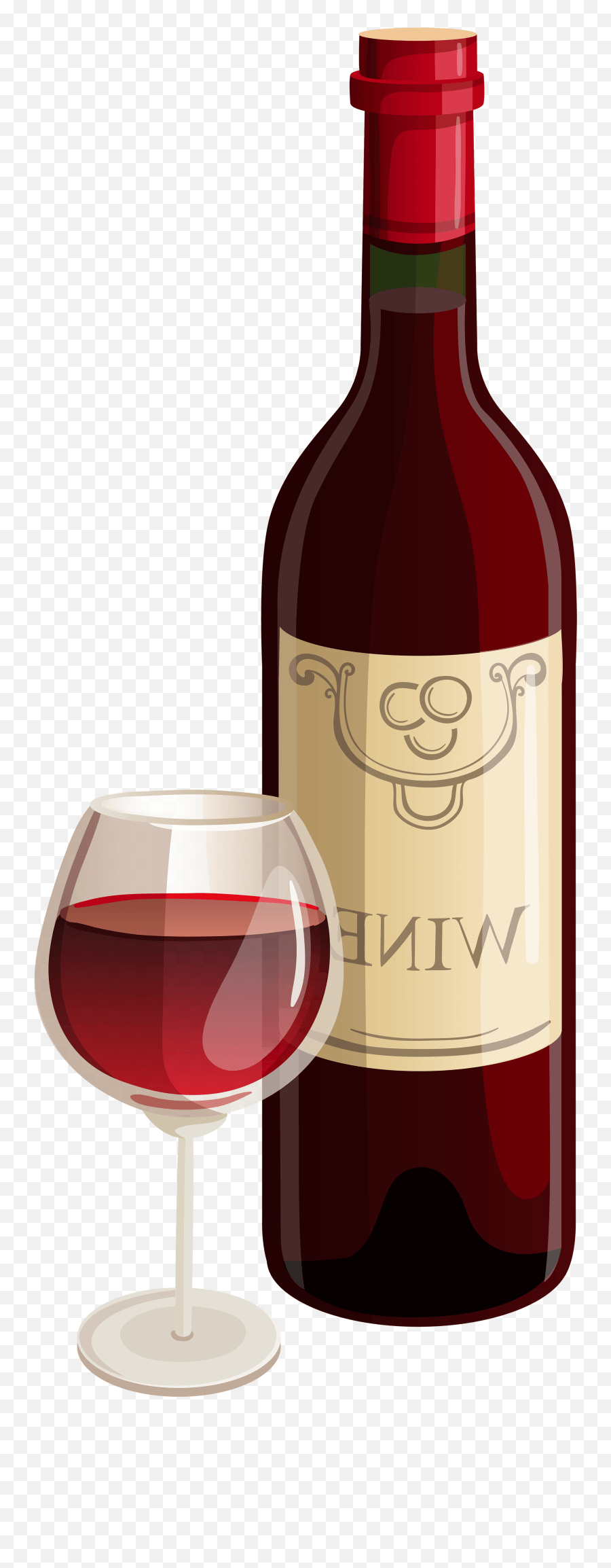 Birthday Wine Clipart Glass Bottle Emoji,Wine Emoji Png free