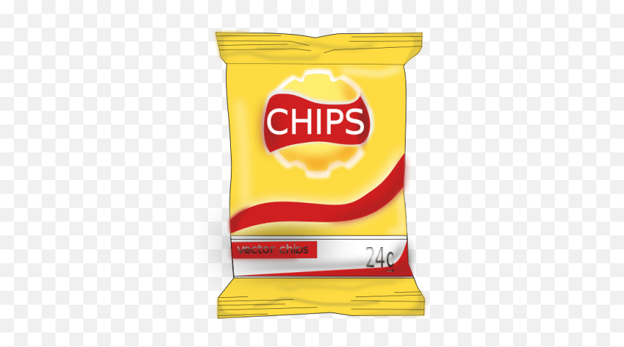 Chip Clipart Single Chip Single Potato Chips Clipart Emoji,Potato