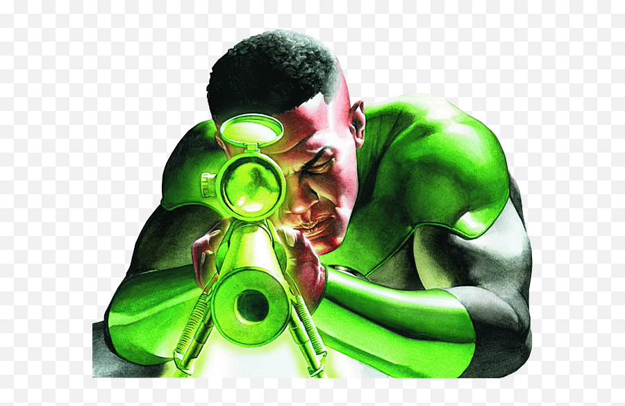Green Lantern John Stewart Blackest Night John Stewart Emoji,Green
