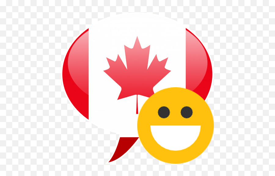 Canadian Messenger Room Canadian Chat Black Canadian Flag Emoji