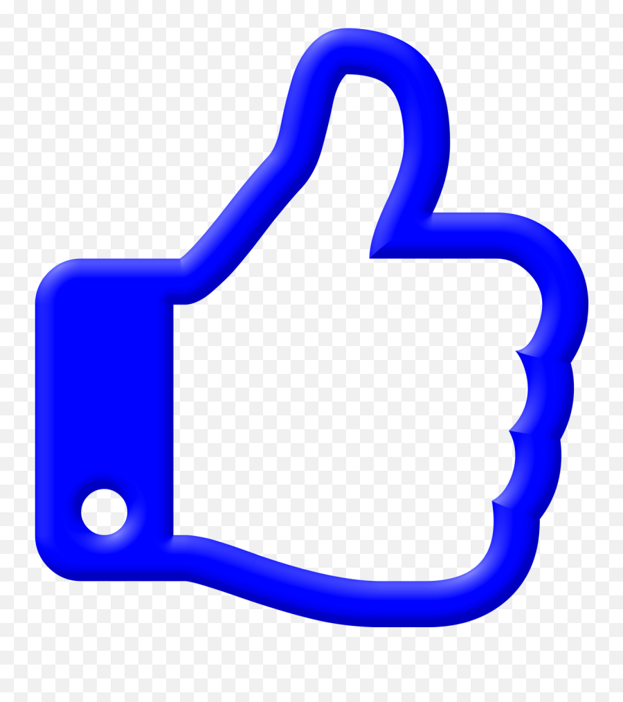 Thumbs Up Blue Thumb Hand Positive Gesture Green Thumbs Up Icon Emoji