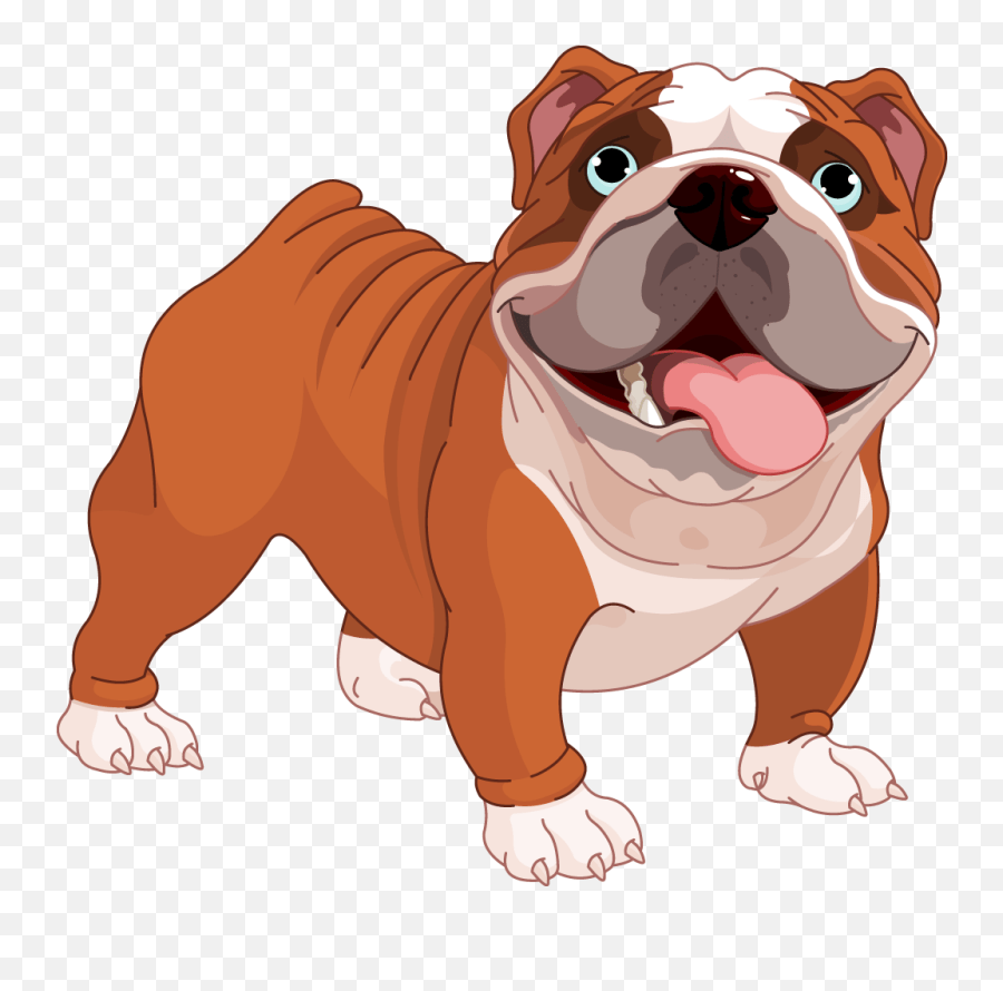 English Bulldog Face Clipart Cute Bulldog Clipart Emoji,Bulldog