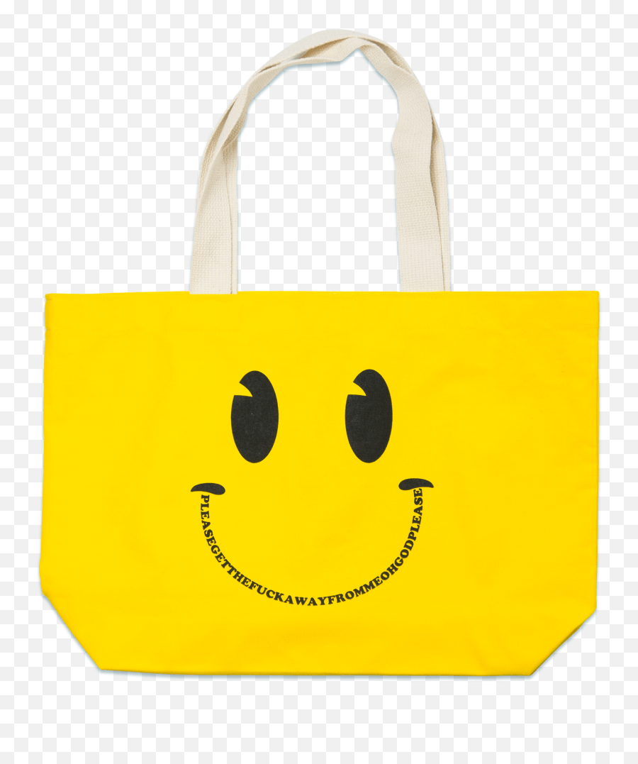 Oh God Tote Bag Usb Drive Yellow Tote Bag Emoji,Weird Emoticon free