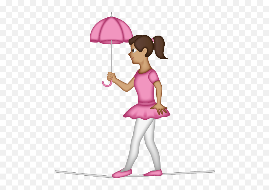 Tightrope Walker Cartoon Emoji,Walker Emoji free transparent emoji