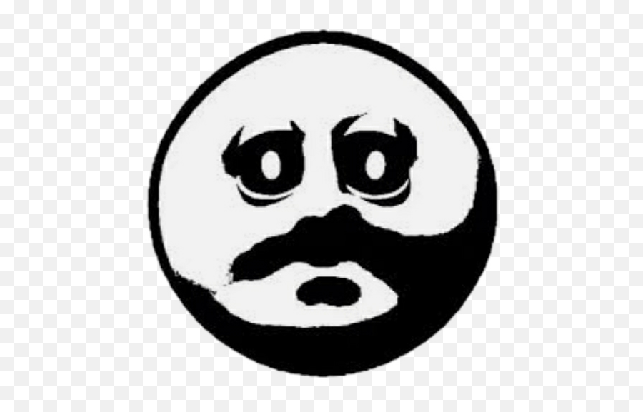 Sticker De Elsay333 Sur Cursed Emoji Monochrome Sticker Id Did You Do