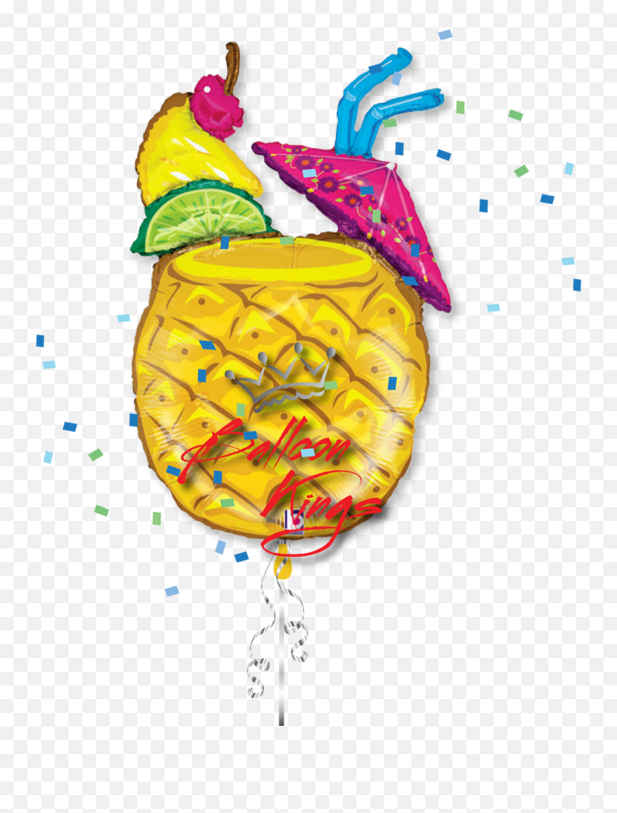 Tropical Drink Pineapple Pina Colada Pineapple Cartoon Emoji,Tropical