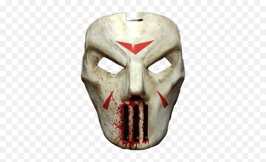 Tmnt Bloody Hockey Mask Hockey Mask Png Emoji,Hockey Mask Emoji