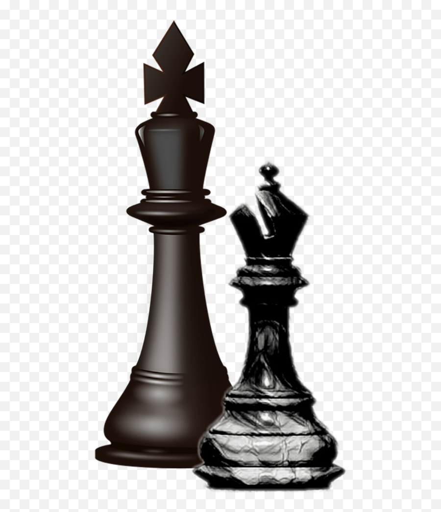 Mq Black Chess Piece Videogame King Chess Piece Png Emoji,Chess Emoji