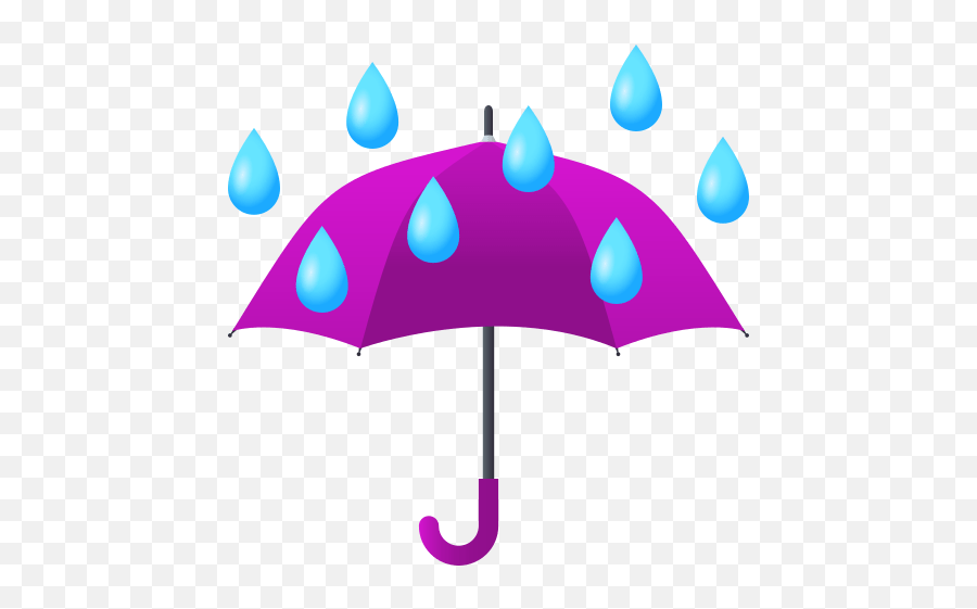 Emoji Umbrella With Raindrops To Copy Paste Wprock Parapluie Emoji