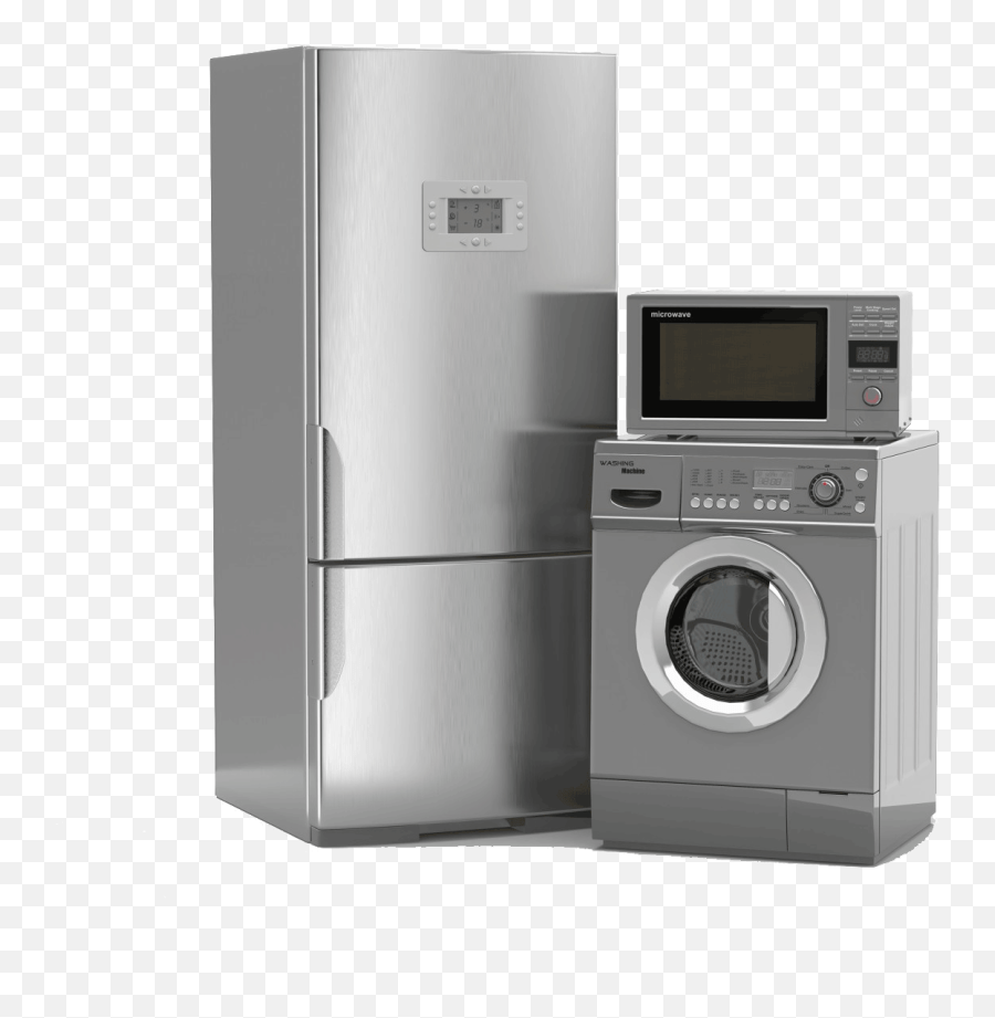 Home Appliances Png Simple Refrigerator And Washing Machine Png Emoji