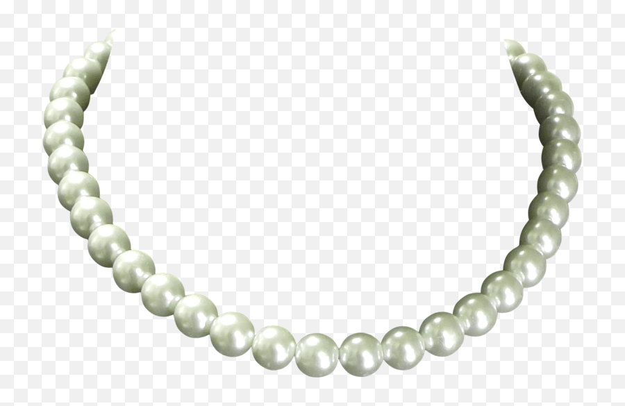 Pearl Necklace Clipart Transparent Pearl Necklace Png Emoji,Pearl
