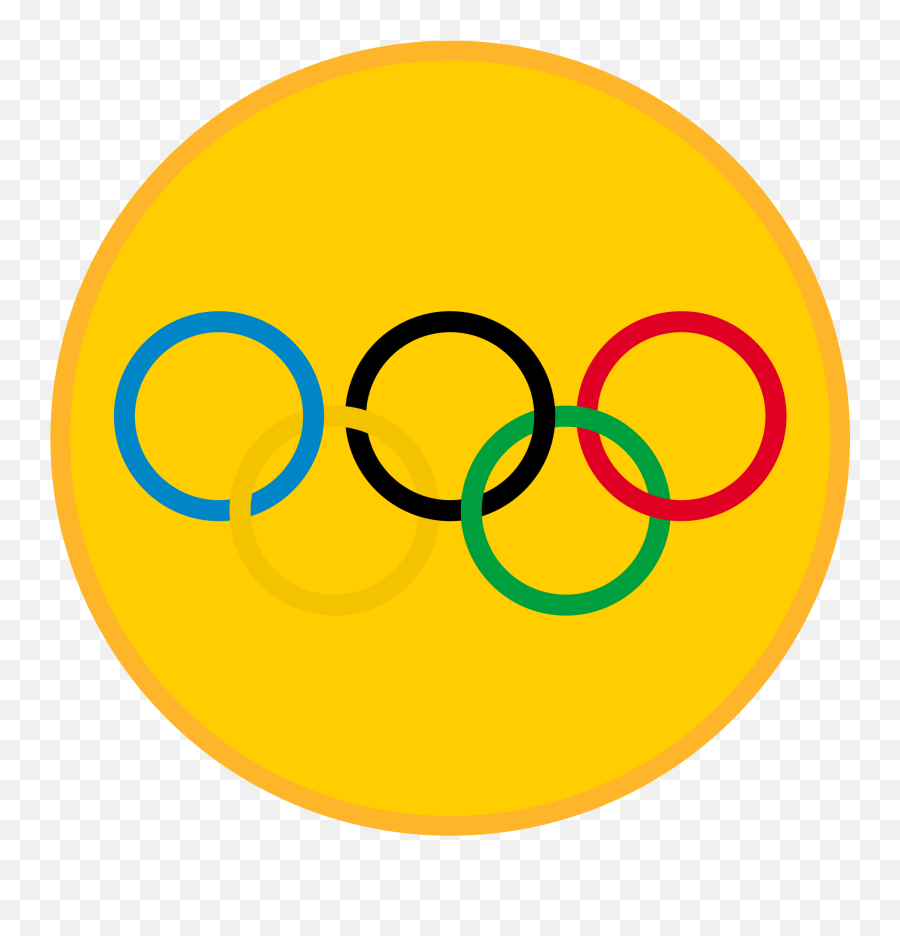 Gold Medal Olympic Gold Medal Olympic Rings Emoji,Gold Emoji free transparent emoji