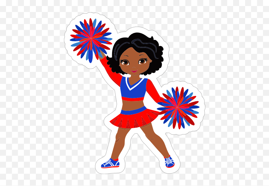 Awesome Cheerleading Sticker Cheerleading Emoji,Cheerleader Emoji