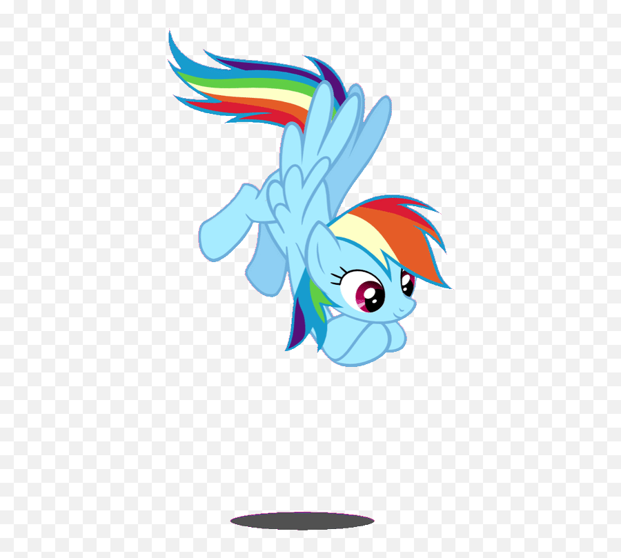 Flying Broom Stickers For Android Ios Rainbow Dash Animation Emoji