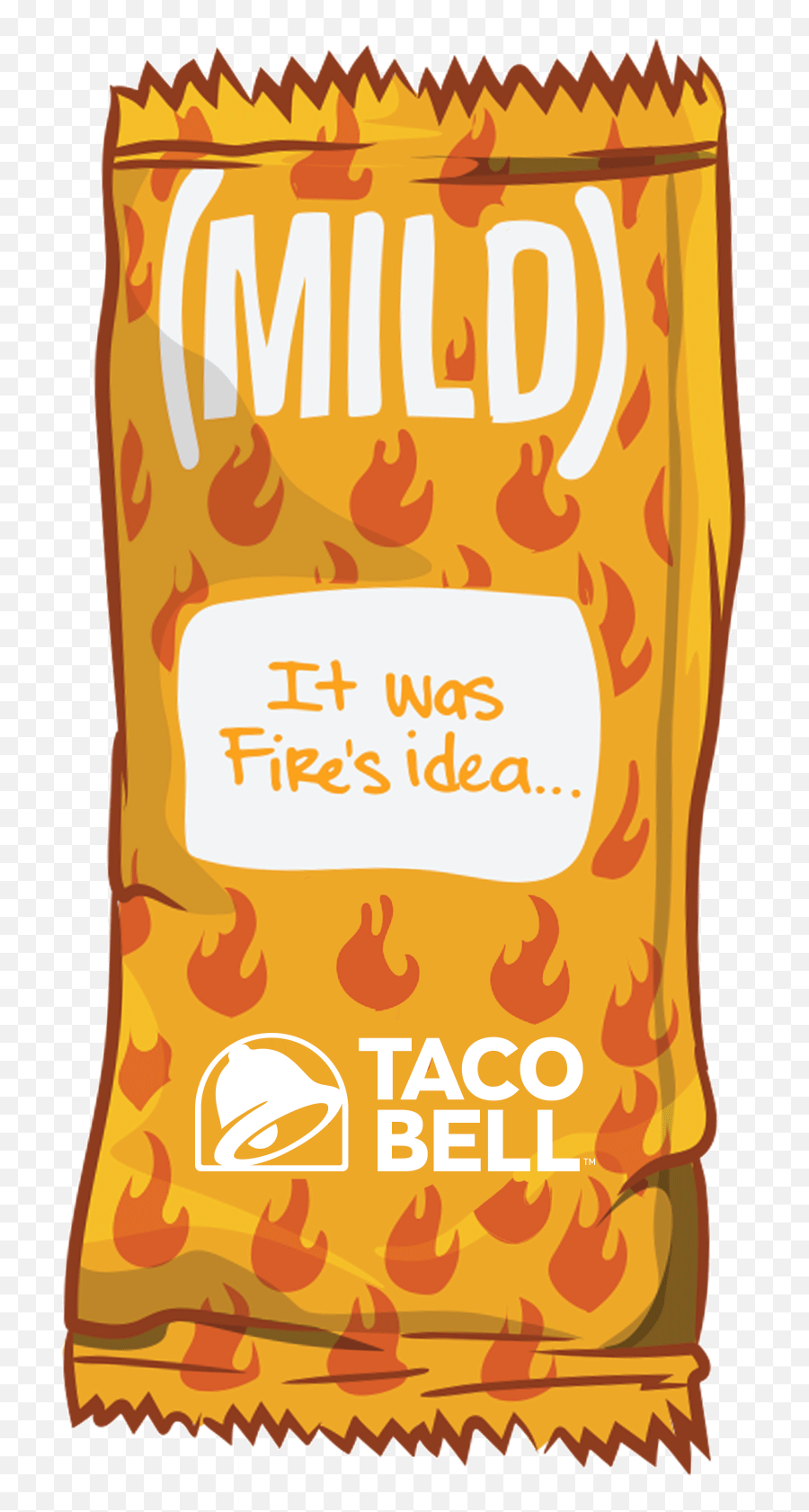 Taco Bell Sauce Packet Clipart Taco Bell Sauce Clipart Emoji,Tacos