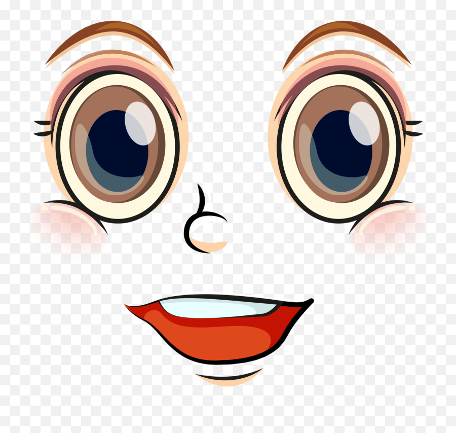 Photo From Album On Obrázky Cartoon Eyes Nose Mouth Clipart Emoji