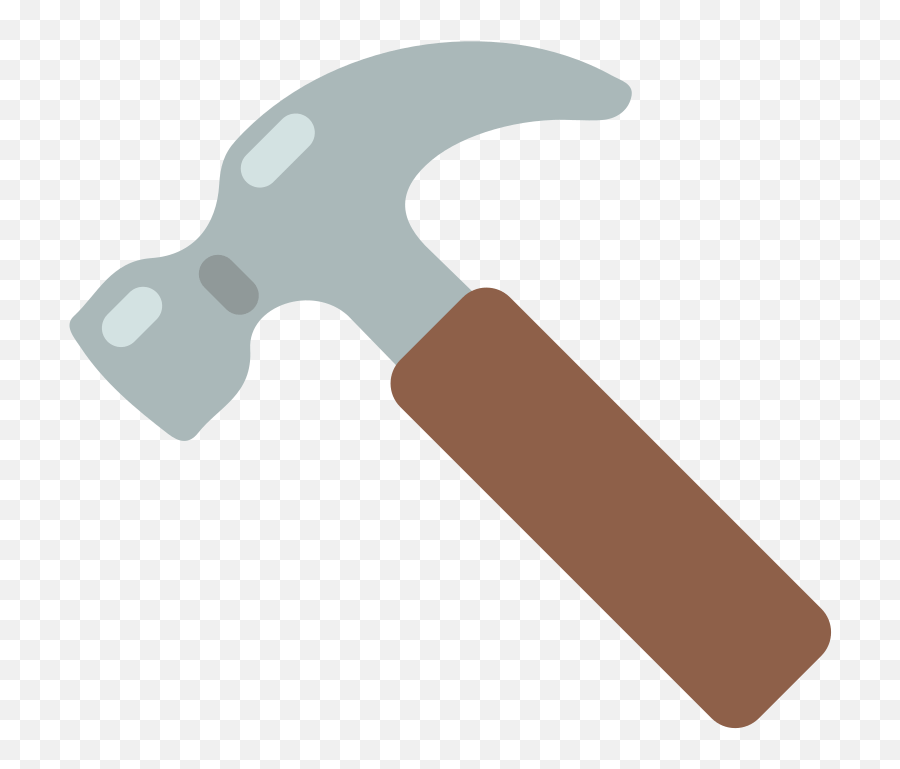 Fxemoji U1f528 Transparent Hammer Emoji,Ios 11 Emojis free