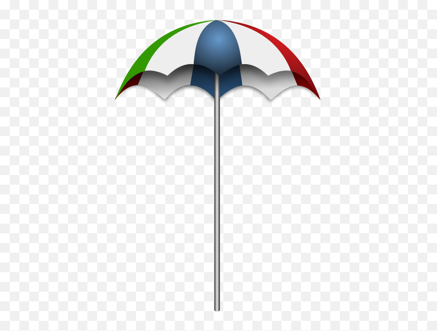 Beach Umbrella Vector Image Clipart Ombrellone Emoji,Beach Umbrella