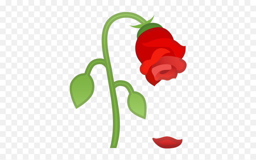 Wilted Flower Emoji Rosa Marchita Emoji,Flower Emoticon free