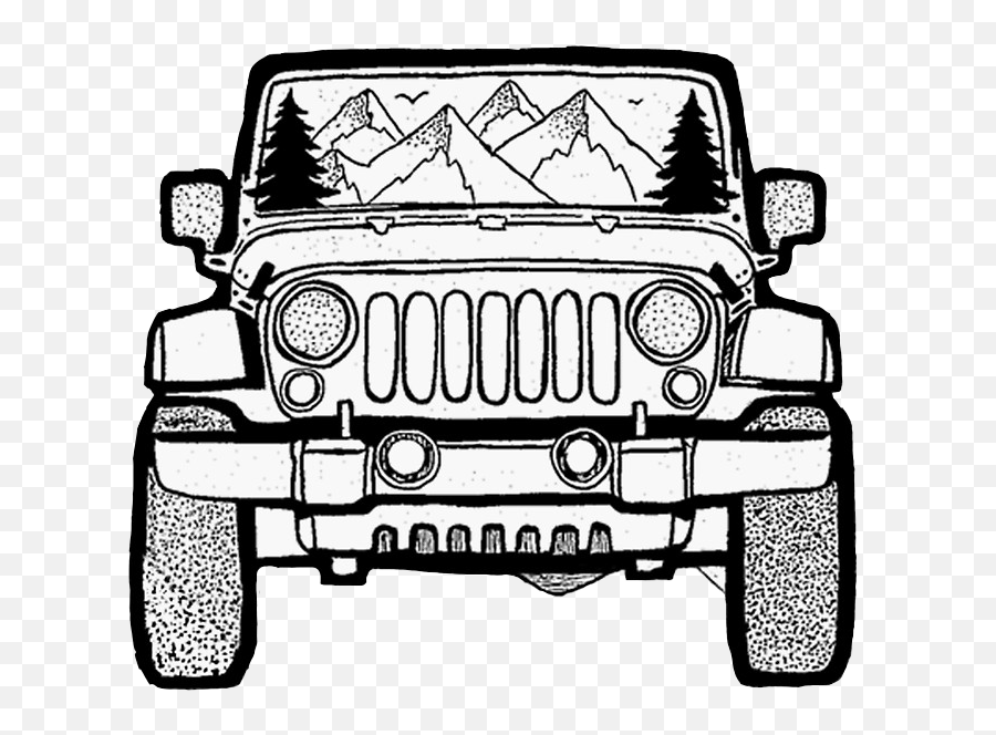 Jeep Sticker Jeep Emoji,Jeep Emoji free transparent emoji