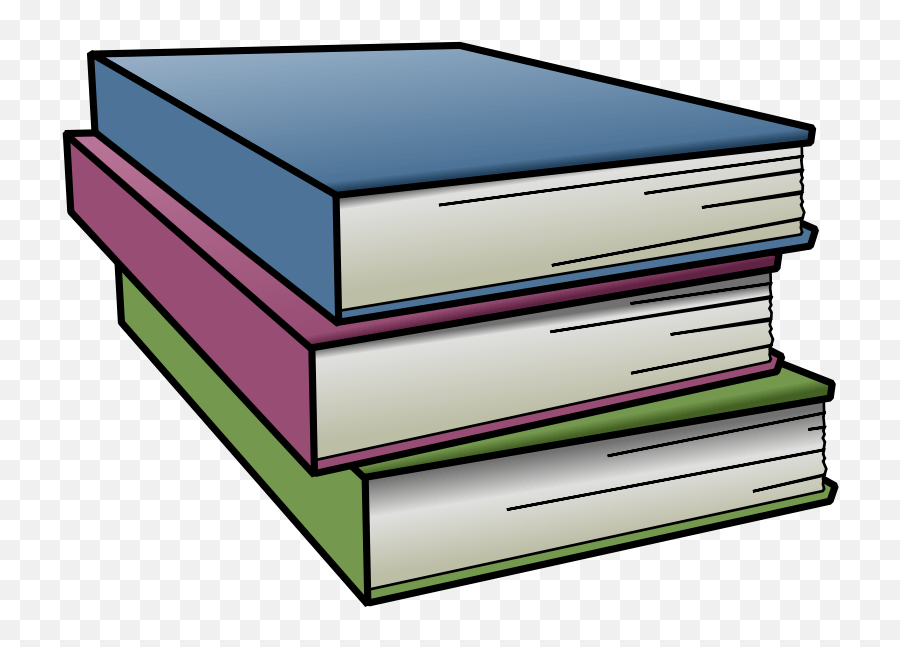Books Stack Of Books Clip Art Emoji,Rectangle With X Inside Emoji