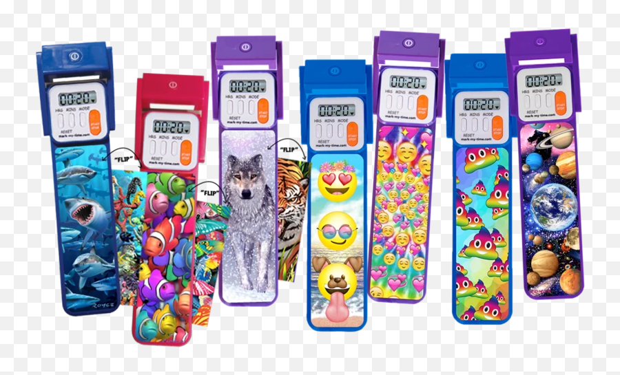 3d Digital Bookmark With Reading Light Smartphone Emoji,Emoji