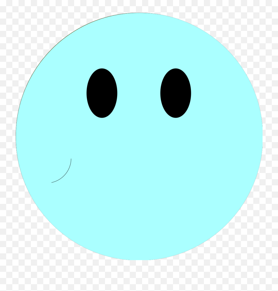 Blue Smiley Face Svg Clip Arts Circle Emoji,Blue Emoticon free