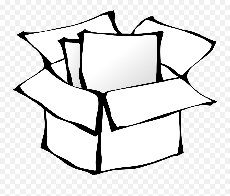 Box Package Cardboard Open Full Parcel Package Clip Art Emoji,Cardboard Box Emoji free