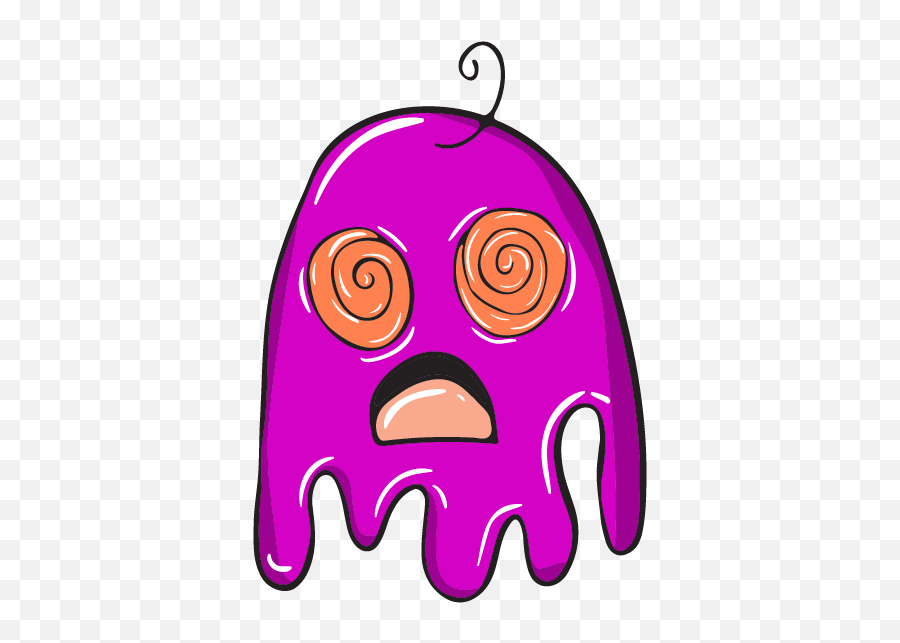 Ninja Monster Emoji Illustration,Purple Monster Emoji free transparent emoji