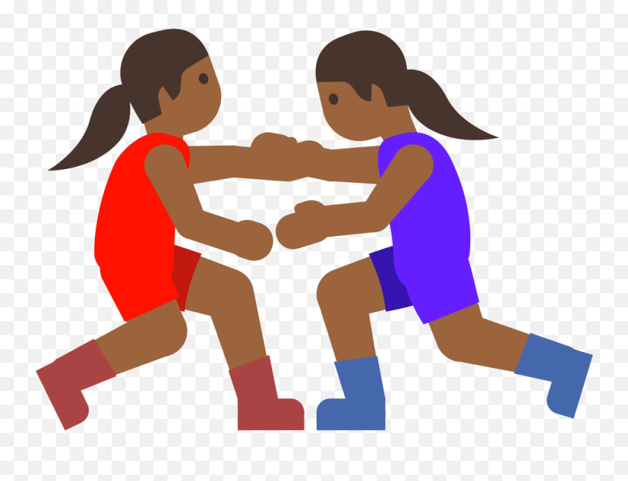 Emoji U1f93c 1f3fe 200d 2640 Wrestling Emoji,Friendship Emoji free
