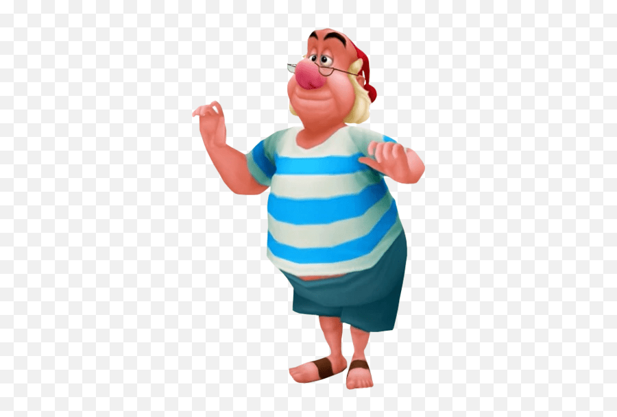 Mr Kingdom Hearts Mr Smee Emoji,Sinking Ship Emoji free transparent