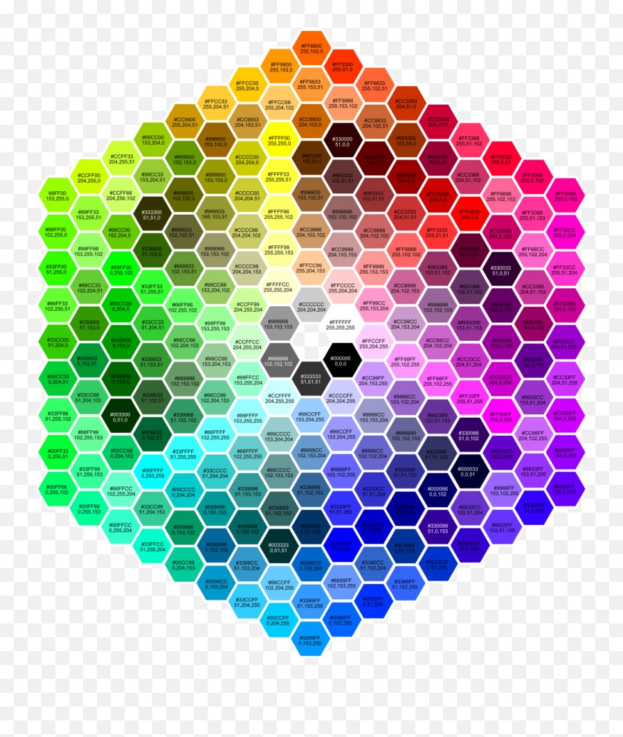 Hexagon Hex Rgb Colour Palette Emoji,Hexagon Emoji free transparent