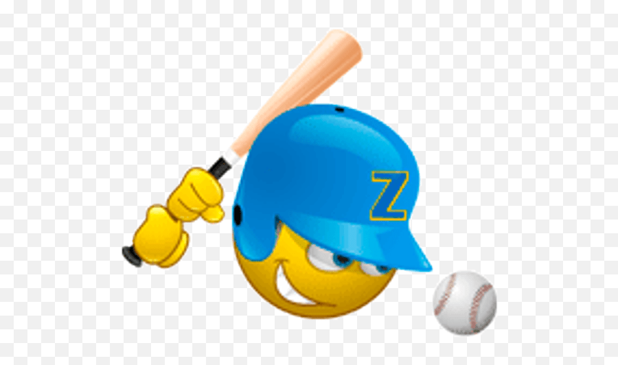 Staying Focused And Excited About Hitting Smiley Emoji,Baseball Bat