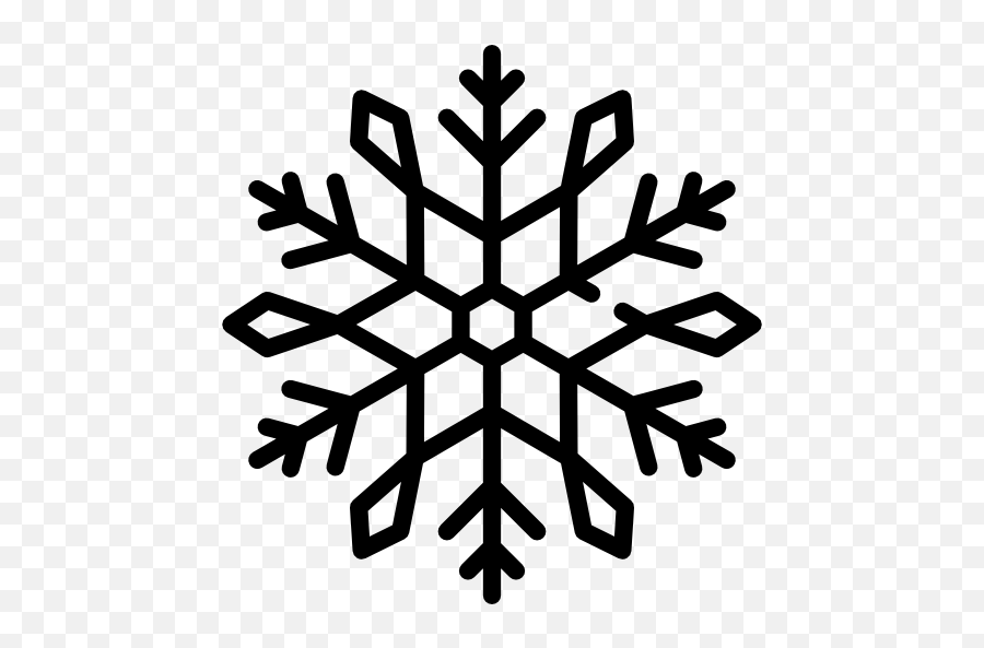 Snowflake Free Vector Icons Designed Snow Flake Clip Art Black And