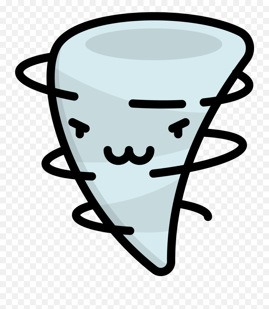 Animated Natural Disaster Png Clipart Cartoon Tornadoes With Faces