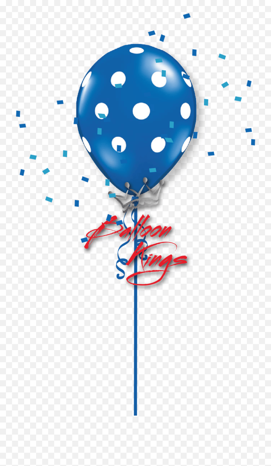 11in Sapphire Blue Polka Dots Blue Polka Dot Balloon Emoji,Blue Dot