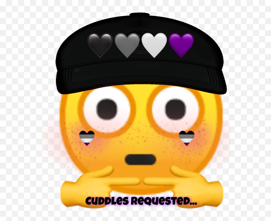 Ace Cuddle Pride Sticker Happy Emoji,Cuddle Emoji free transparent emoji