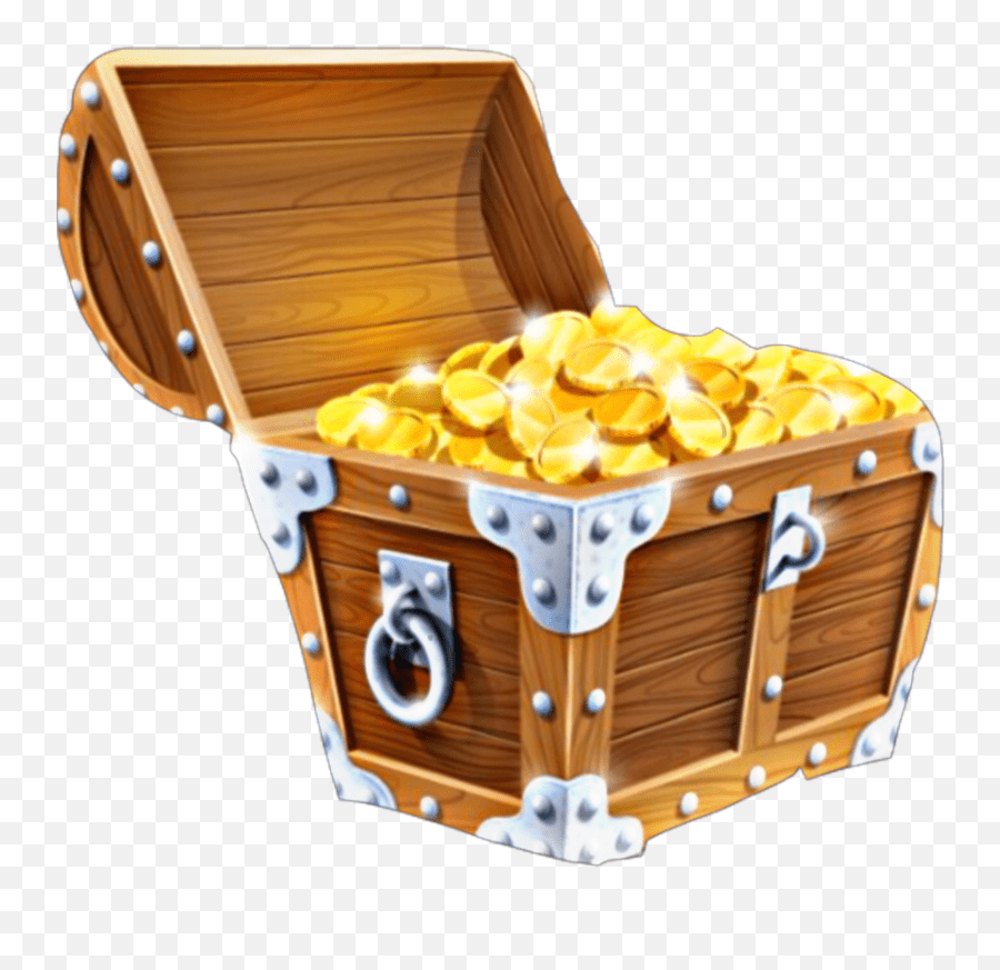 Chest Treasure Gold Gold Coins Coins Pirate Treasure Box Png Emoji