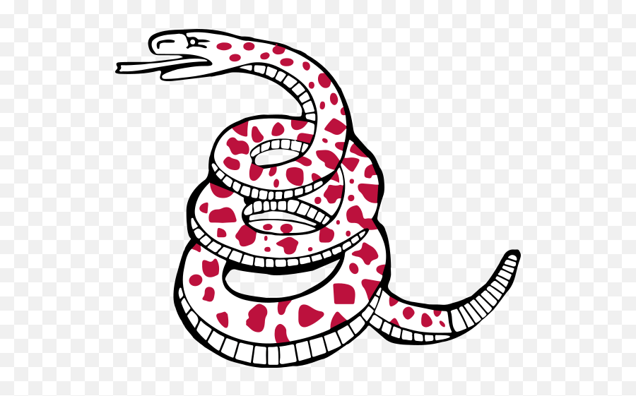 Gadsden Red And White Confederate Rattler Details Clip Art Emoji,Confederate Flag Emoji free