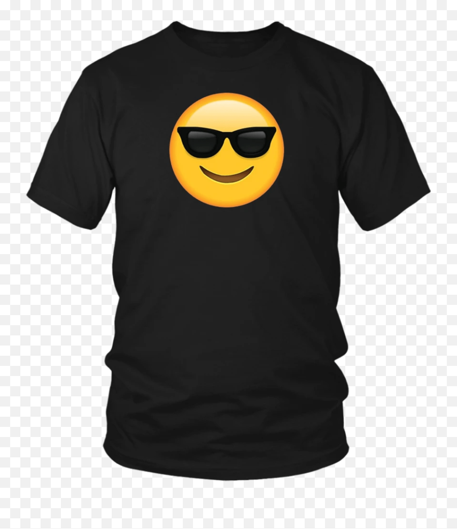 Sunglasses Smile Face Emoji Shirt Right T Shirt,Emoji Holidays free