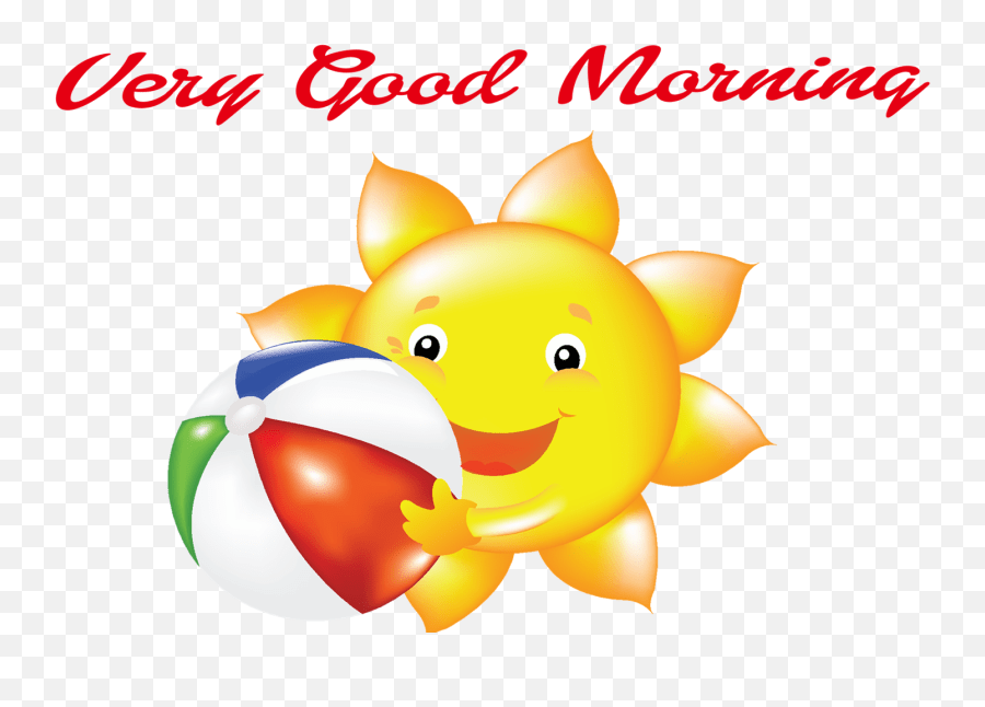 Very Good Morning Png Free Image Download Summer Emojis Clip Art,Good