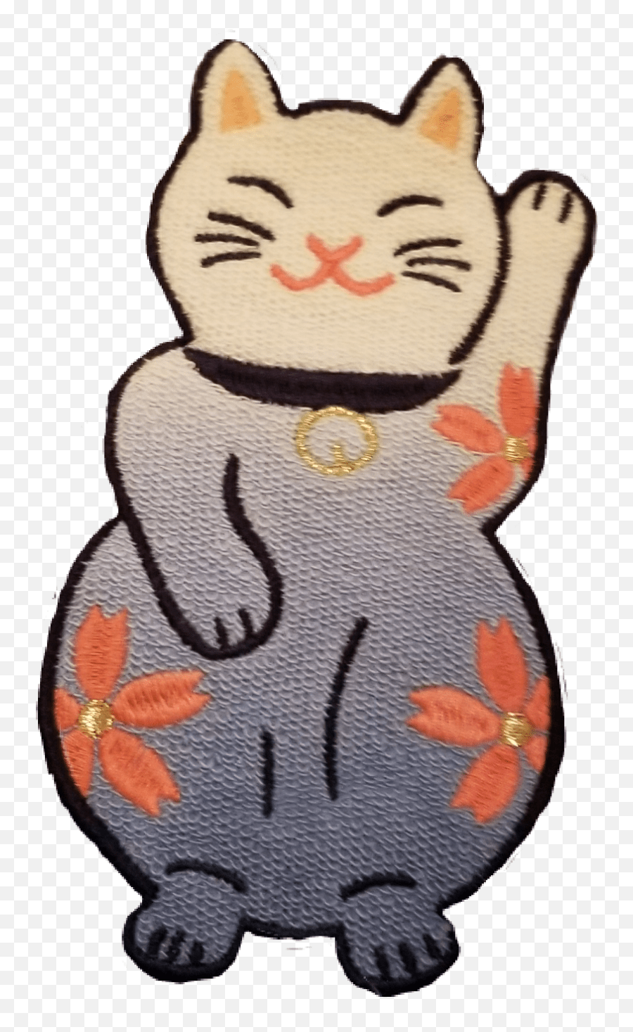 Cat Luckycat Goodluck Japanese Japanese Luckycat Sakura Cartoon Emoji,Cat Japanese Emoji