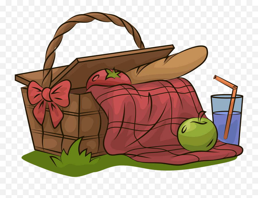 Picnic Basket Clipart Picnic Basket Clipart Emoji,Basket Emoji free