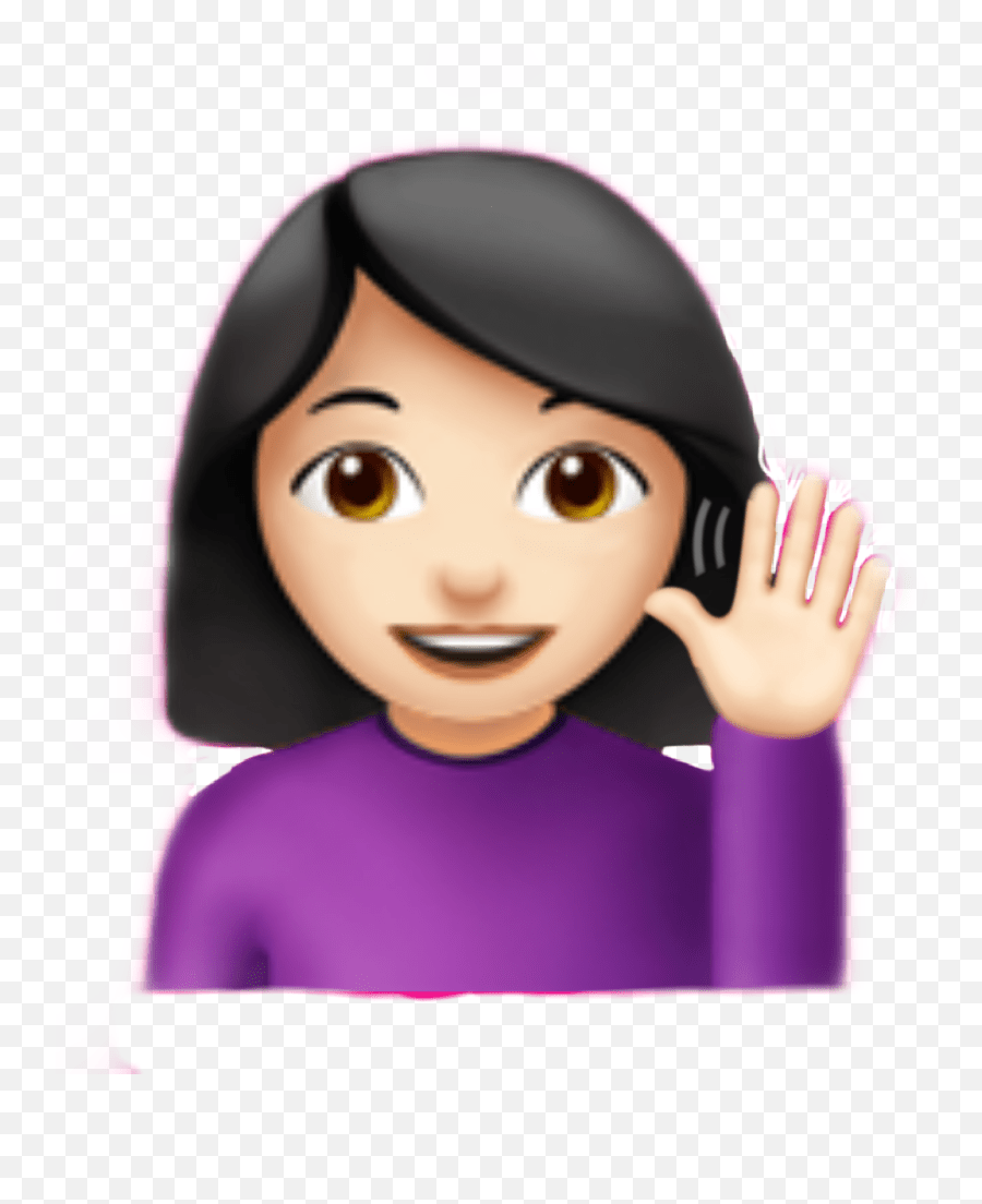 Girl Emoji Emojisticker Emojiiphone Girlemoji Iphone Woman Tipping