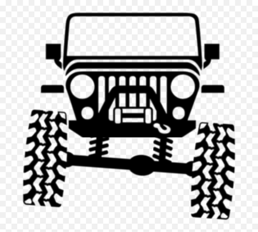 Jeep Silhouette Jeep Clip Art Emoji,Jeep Emoji free transparent