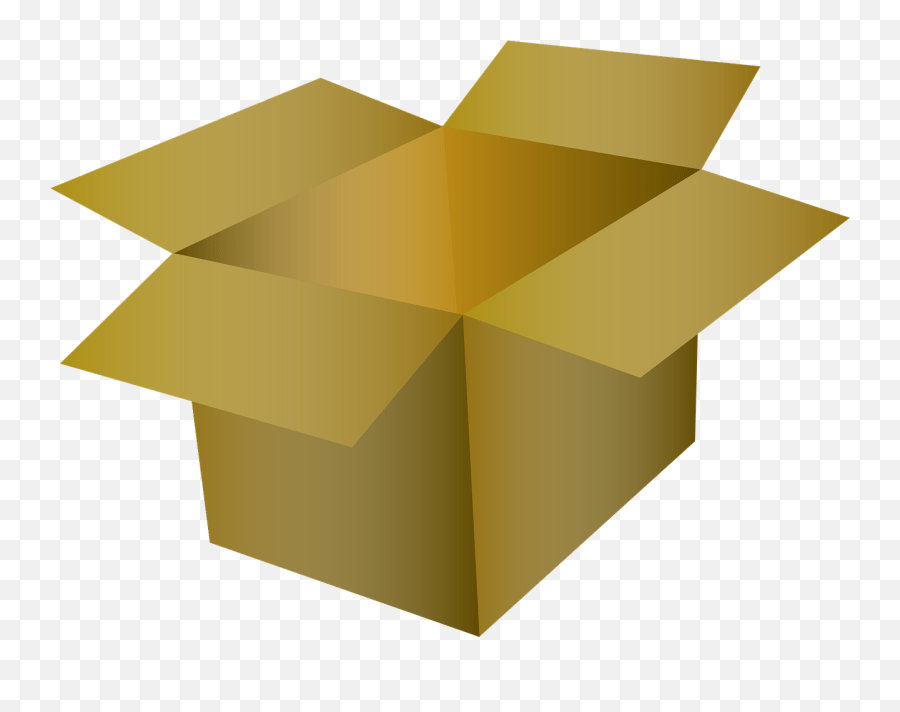 Cardboard Box Package Shipping Boxes With No Background Emoji