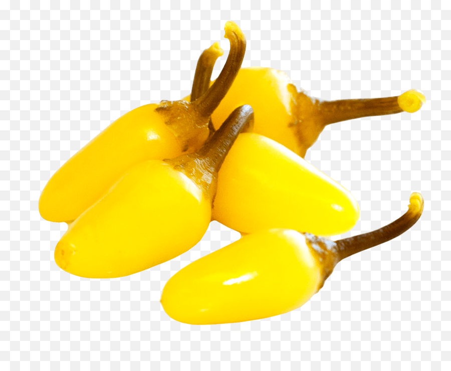 Hot Chili Peppers Gal Plastic Small Yellow Hot Chili Peppers Emoji