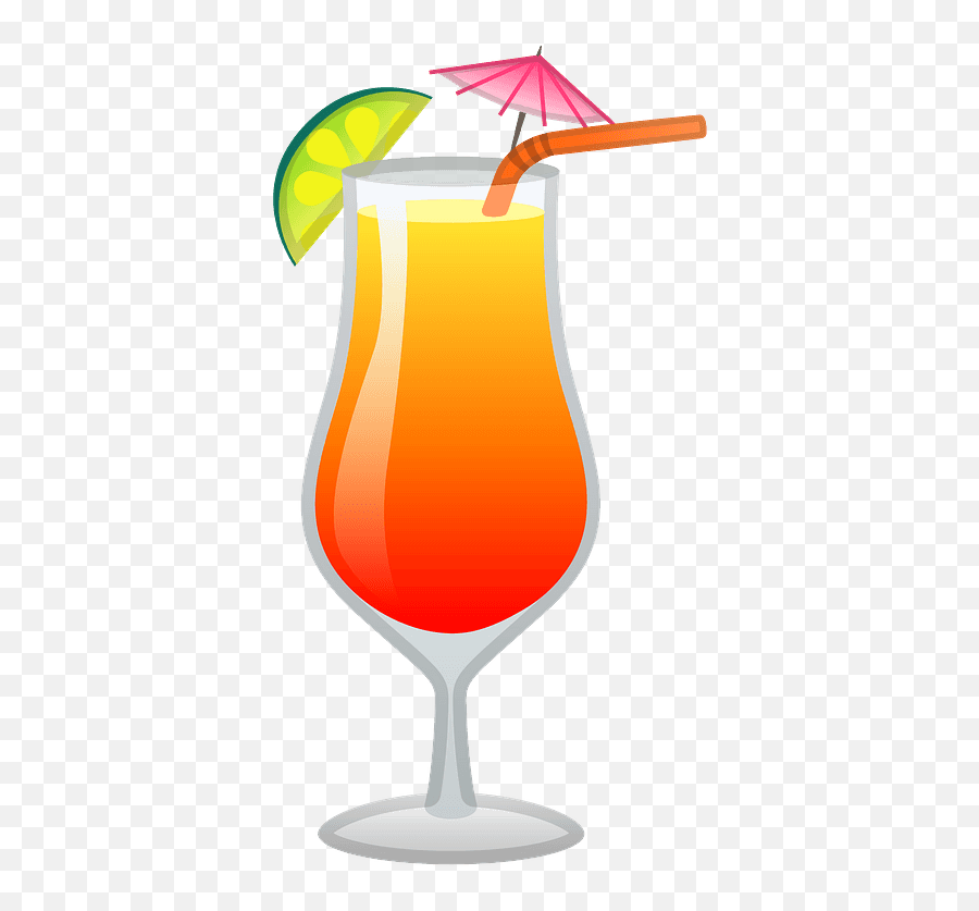 Tropical Drink Emoji Clipart Emoji Cocktail,Cocktail Glass Emoji