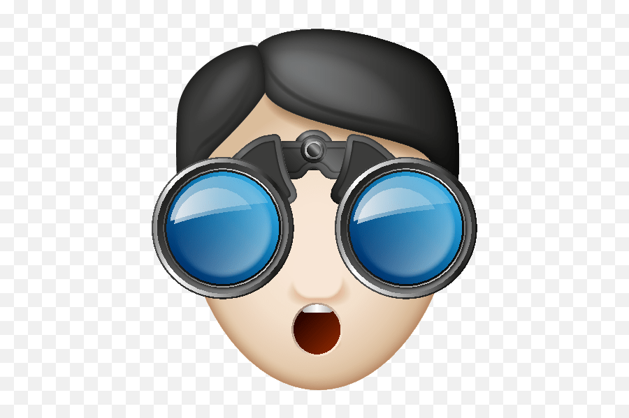 Emoji Illustration,Binoculars Emoji free transparent emoji